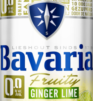 Bavaria 0.0% ginger lime logo